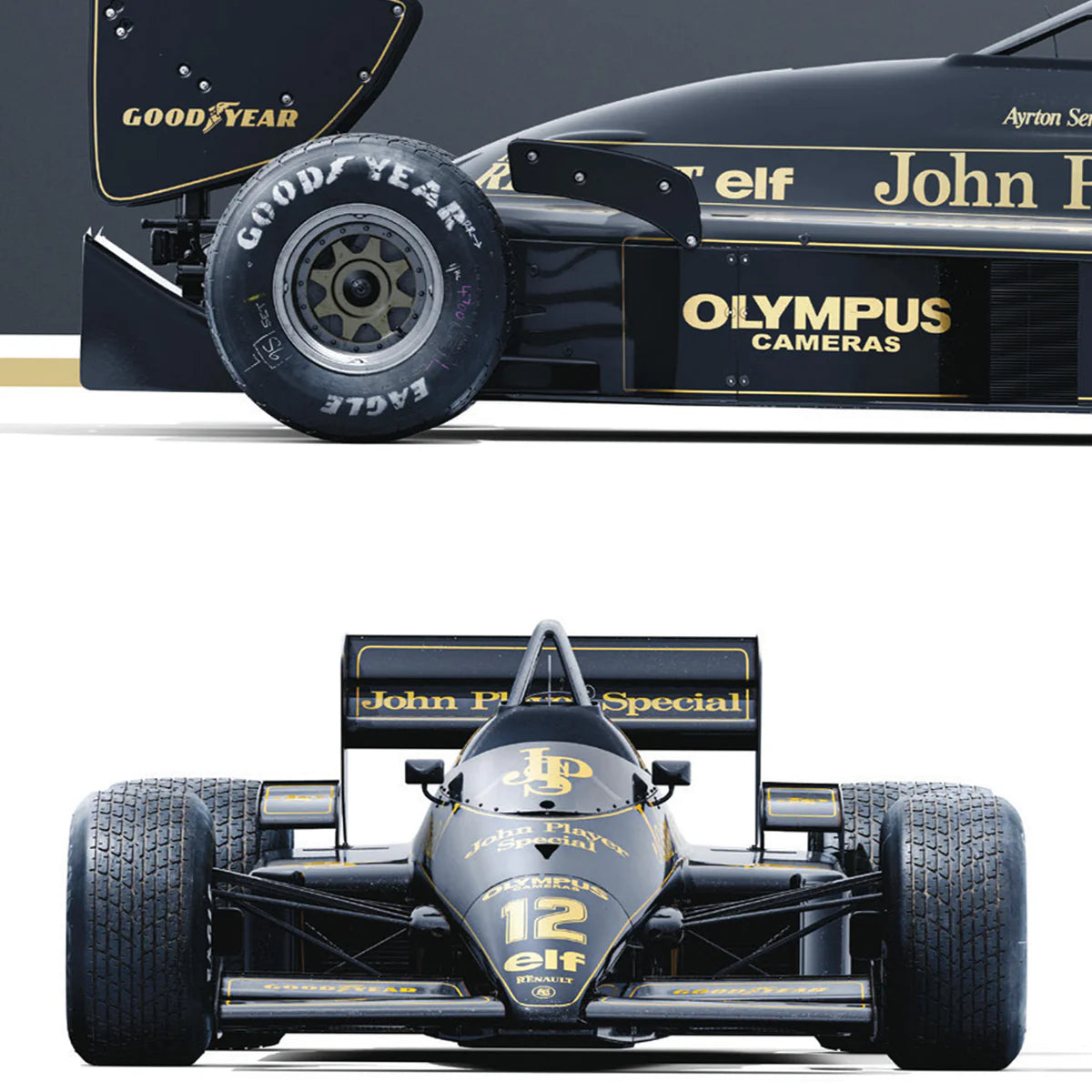 Team Lotus - Type 97T - Blueprint - 1985